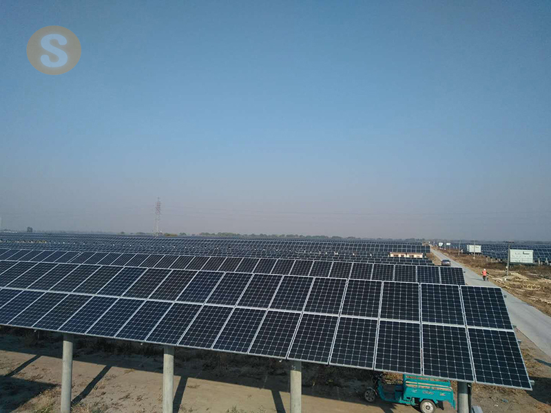 天津?qū)幮罎O光両立項目30MW