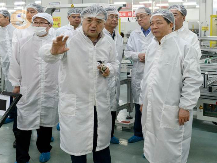 2016年6月4日　遼寧省委書記、省人大常委會主任（當(dāng)時(shí)遼寧省省長）陳求發(fā)さんが當(dāng)社を視察 