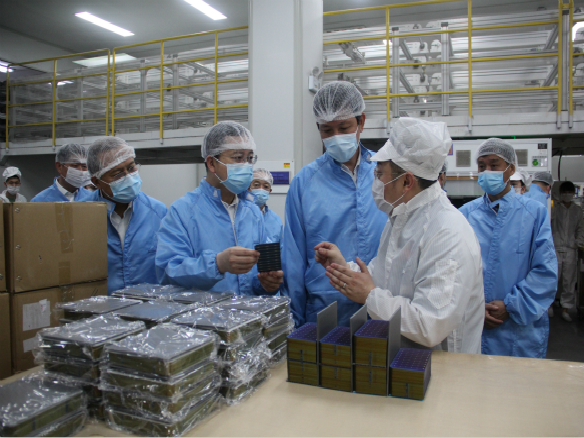 市委書記靳國衛(wèi)、市委副書記、代市長(zhǎng)王心宇到我司調(diào)研工作