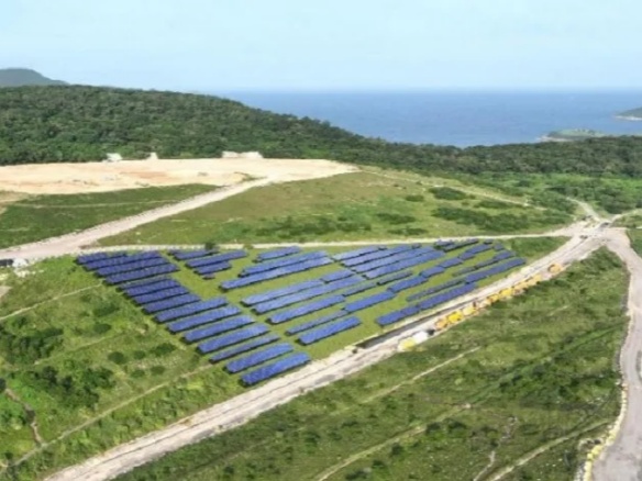 全球足跡 | 2025年開始供電！陽光能源為香港首個(gè)堆填區(qū)光伏發(fā)電場(chǎng)供貨